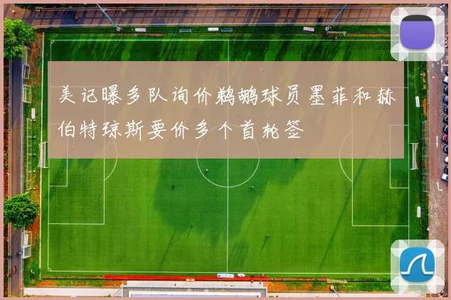 美记曝多队询价鹈鹕球员墨菲和赫伯特琼斯要价多个首轮签